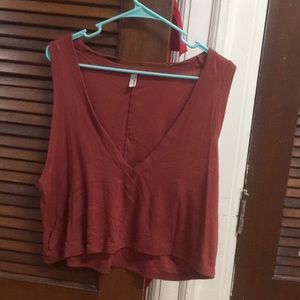 Deep V tank, free people
